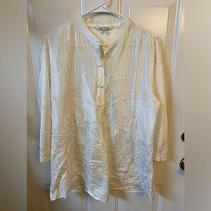 TravelSmith Silk Blouse